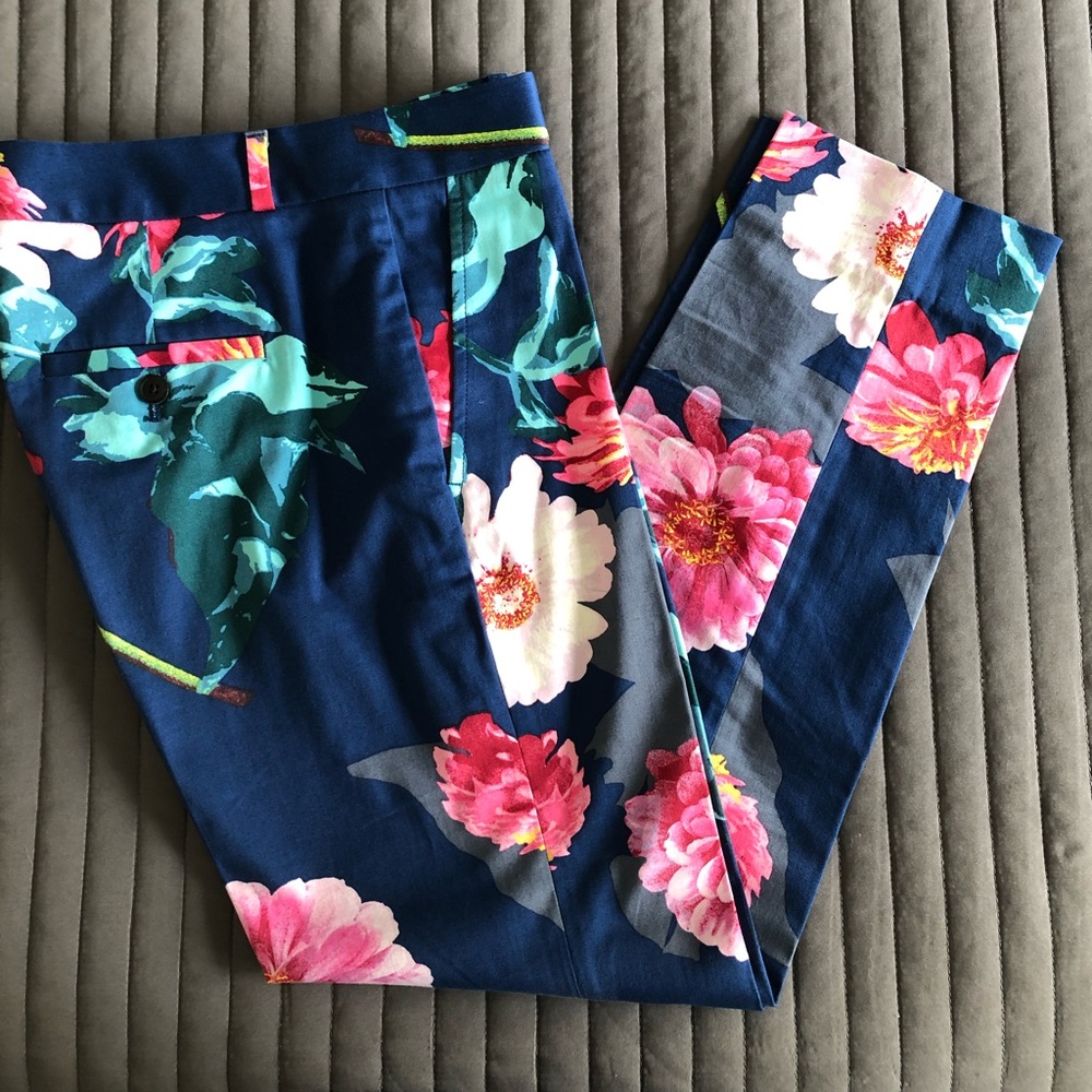 Banana Republic Floral Avery Pants